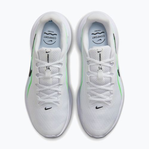 Încălțăminte de alergare pentru bărbați Nike Downshifter 14 white/glacier blue/green strike/black