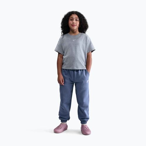Pantaloni pentru copii Nike Sportswear Club Fleece world indigo/world indigo/white