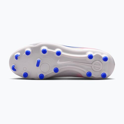 Încălțăminte de fotbal pentru copii Nike United Tiempo Legend 10 Academy Jr FG/MG vast grey/racer blue