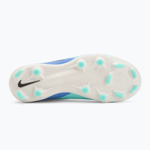 Încălțăminte de fotbal pentru bărbați Nike United Phantom 6 Low Pro Jr FG/MG pistachio frost/hyper orange