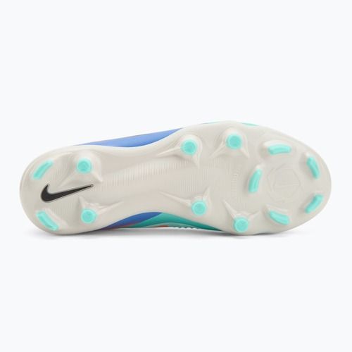 Încălțăminte de fotbal pentru bărbați Nike United Phantom 6 Low Academy Jr FG/MG pistachio frost/hyper orange