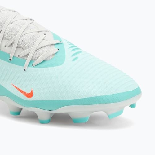 Încălțăminte de fotbal pentru bărbați Nike United Phantom 6 High Academy FG/MG pistachio frost/hyper orange