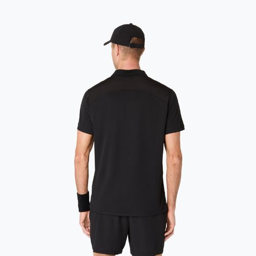 Tricou polo pentru bărbați ASICS Court Polo performance black