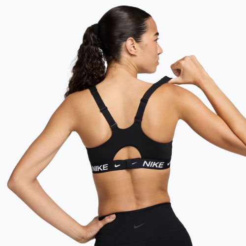 Sutien de antrenament Nike Indy High Support black/black/white