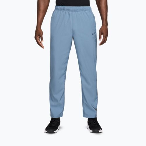 Pantaloni de antrenament pentru bărbați Nike Form Dri-Fit GFX Alt work blue