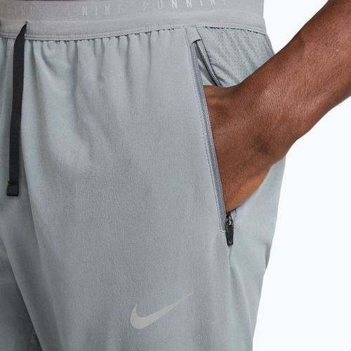 Pantaloni de alergare pentru bărbați Nike Stride Dri-Fit Woven smoke grey