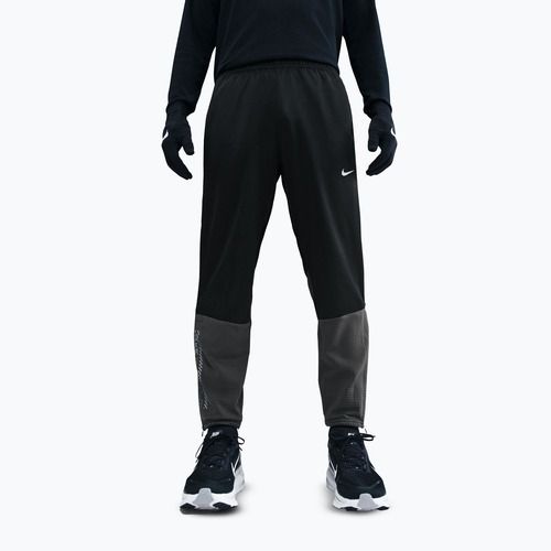 Pantaloni de alergare pentru bărbați Nike Challenger Therma-Fit Winterized black/anthracite/black