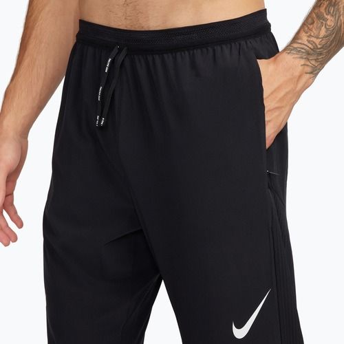 Pantaloni de alergare pentru bărbați Nike AeroSwift Dri-Fit ADV black/summit white