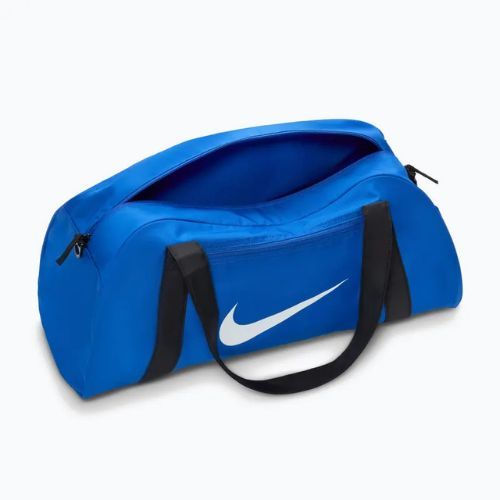 Geantă de antrenament pentru femei Nike Gym Club 24 l game royal/black/white