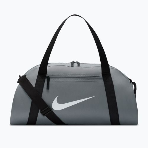 Geantă de antrenament pentru femei Nike Gym Club 24 l smoke grey/black/white