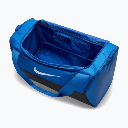Geantă de antrenament Nike Brasilia 9.5 41 l game royal/black/white