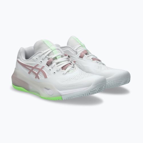 Încălțăminte de tenis pentru femei ASICS Gel-Resolution X Clay W white/morganite