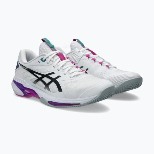 Încălțăminte de tenis pentru bărbați ASICS Solution Speed FF 4 Clay white/digital sakura