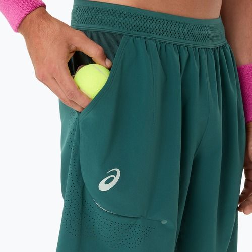 Pantaloni scurți de tenis pentru bărbați ASICS Match Laser Cut 7IN dark neptune