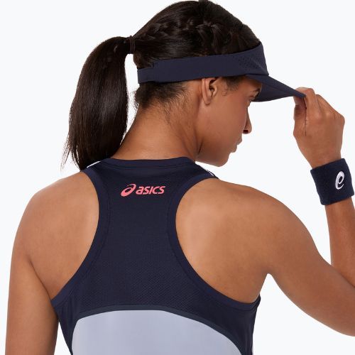 Tricou de tenis pentru femei ASICS Match Tank W grey/blue