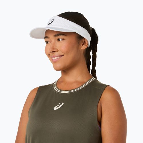 Tricou de tenis pentru femei ASICS Game Sleeveless Top W dark olive