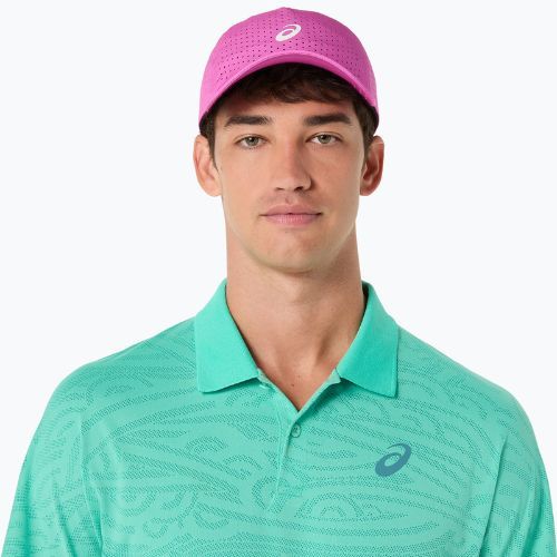 Tricou de tenis pentru bărbați ASICS Match Jacquard Polo Aurora Green