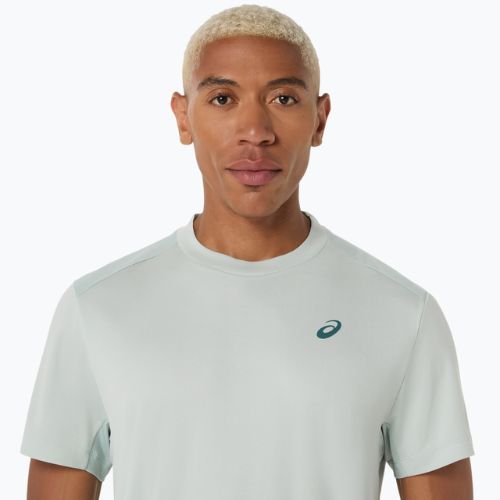 Tricou de tenis pentru bărbați ASICS Court Top cold moss