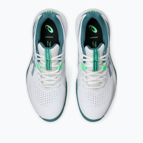Încălțăminte de padel pentru bărbați Asics Gel-Challenger 15 Padel white/misty pine