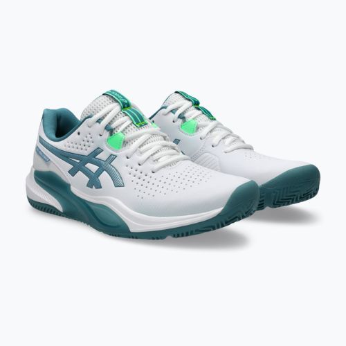 Încălțăminte de padel pentru bărbați Asics Gel-Challenger 15 Padel white/misty pine