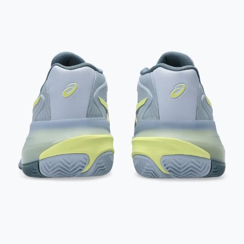 Încălțăminte de tenis pentru bărbați ASICS Gel-Resolution X Clay grey blue/pistachio