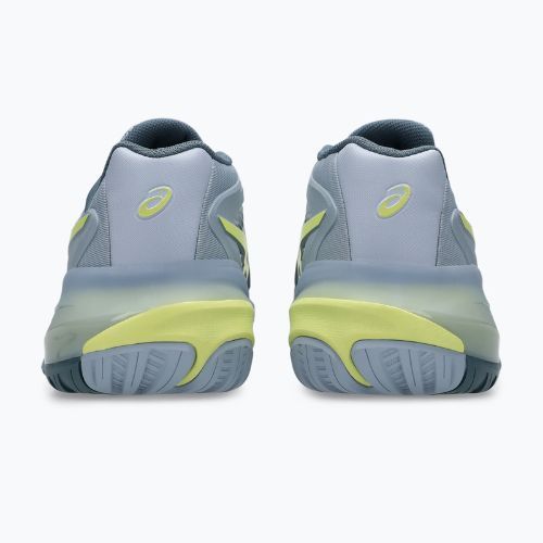 Încălțăminte de tenis pentru bărbați ASICS Gel-Resolution X grey blue/pistachio