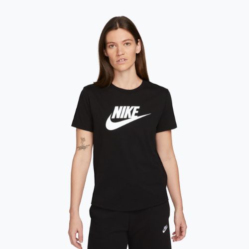 Tricou pentru femei Nike Sportswear Club Essentials Logo black/white
