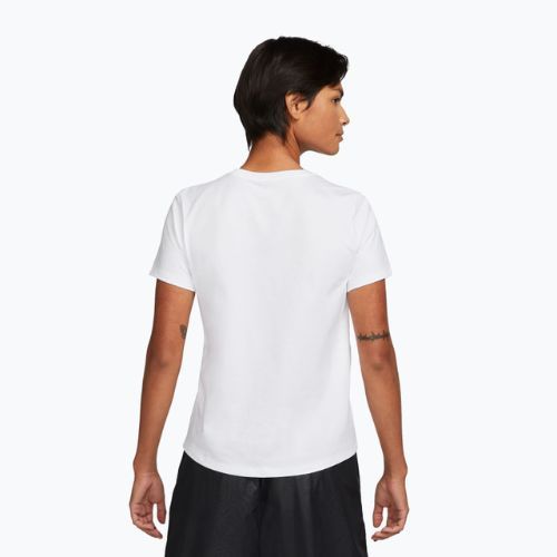 Tricou pentru femei Nike Sportswear Club Essentials Logo white/black