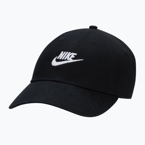 Șapcă Nike Club Unstructured Futura Wash black/white