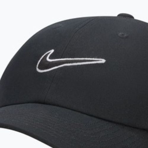 Șapcă Nike Club Unstructured Swoosh black/black