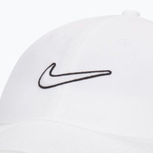 Șapcă Nike Club Unstructured Swoosh white/white