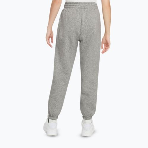Pantaloni pentru copii Nike Sportswear Club Fleece dark grey heather/base grey/white