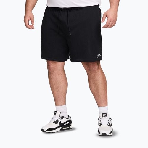 Pantaloni scurți pentru bărbați Nike Club French Terry Flow black/black/white