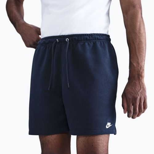 Pantaloni scurți pentru bărbați Nike Club French Terry Flow obsidian/obsidian/white