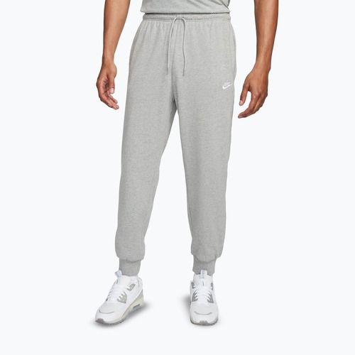 Pantaloni pentru bărbați Nike Club Knit Jogger dark grey heather/white