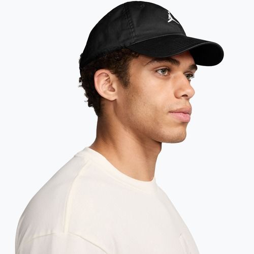 Șapcă Nike Jordan Club Unstructured Curved-Bill black/white