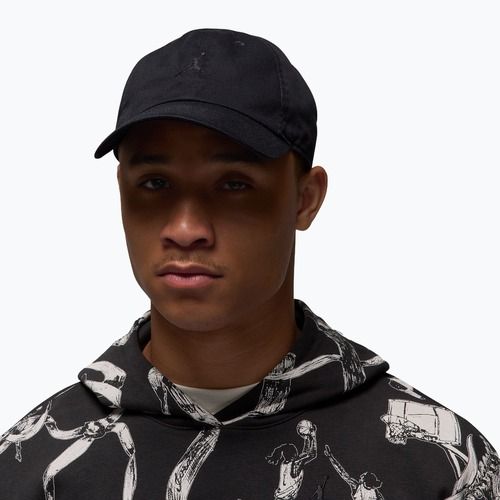 Șapcă  Jordan Club Unstructured Curved-Bill black/black