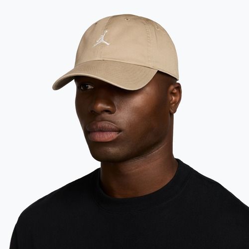 Czapka z daszkiem  Nike Jordan Club Unstructured Curved-Bill khaki/sail