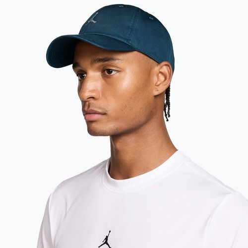 Czapka z daszkiem Nike Jordan Club Unstructured Curved-Bill squadron blue/sail