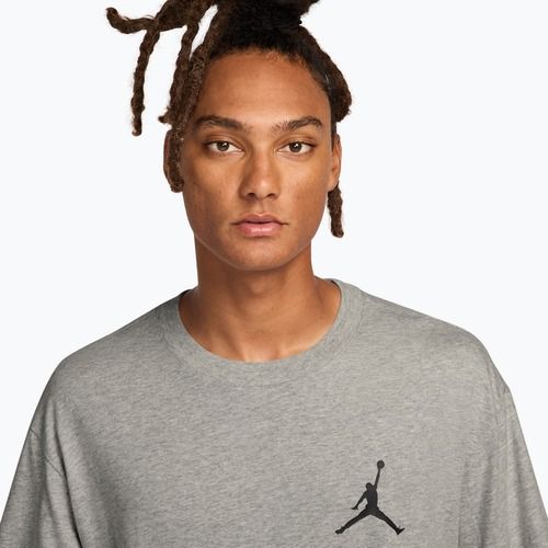 Tricou pentru bărbați Nike Jordan grey heather/black
