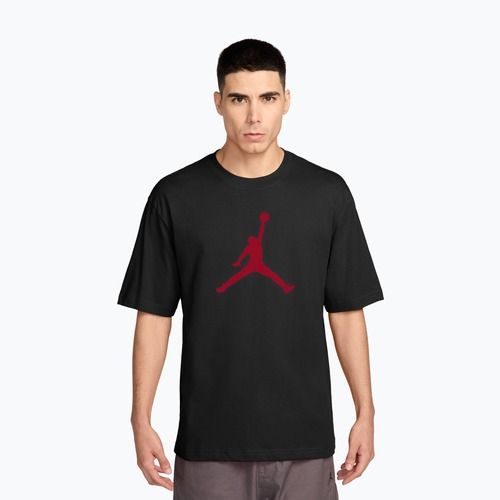 Tricou pentru bărbați  Jordan black/gym red