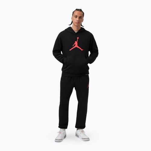 Pantaloni pentru bărbați Nike Jordan Black/Gym Red