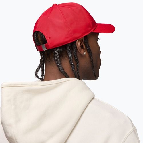 Șapcă Nike Jordan Rise Structured Metal Jumpman gym red/r511