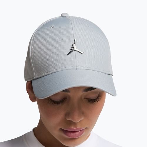 Șapcă Nike Jordan Rise Structured Metal Jumpman Light Smoke Grey/R511