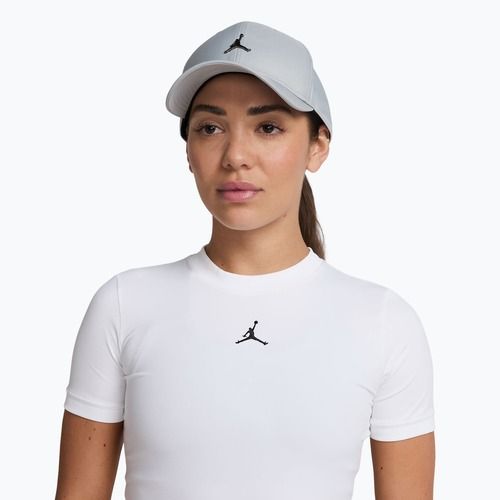 Czapka z daszkiem Nike Jordan Rise Structured Metal Jumpman light smoke grey/R511