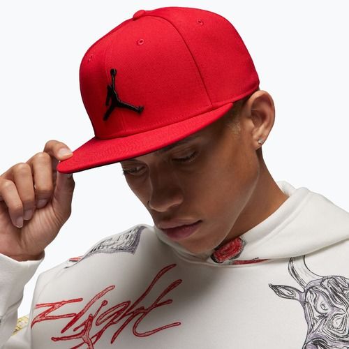 Czapka z daszkiem Nike Jordan Jumpman Pro gym red/black/black