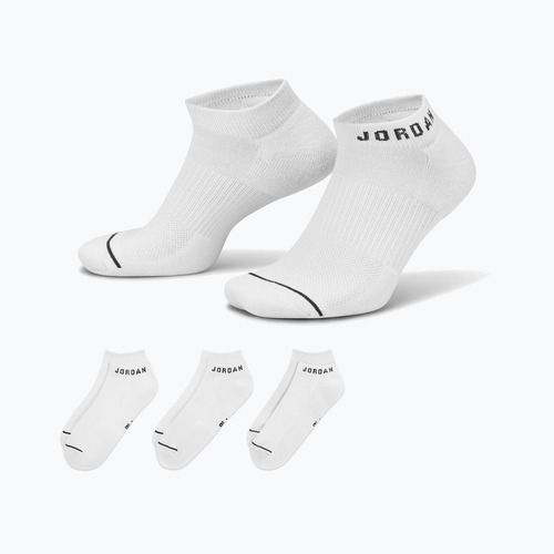 Șosete Jordan Everyday No-Show 3 pairs white/black