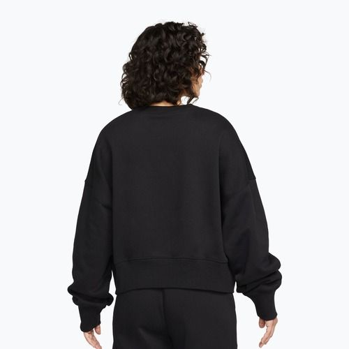Bluză pentru femei Nike Sportswear Phoenix Fleece Oversized black/sail