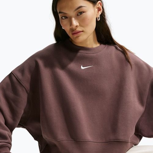 Bluză pentru femei Nike Sportswear Phoenix Fleece Oversized tattoo/sail