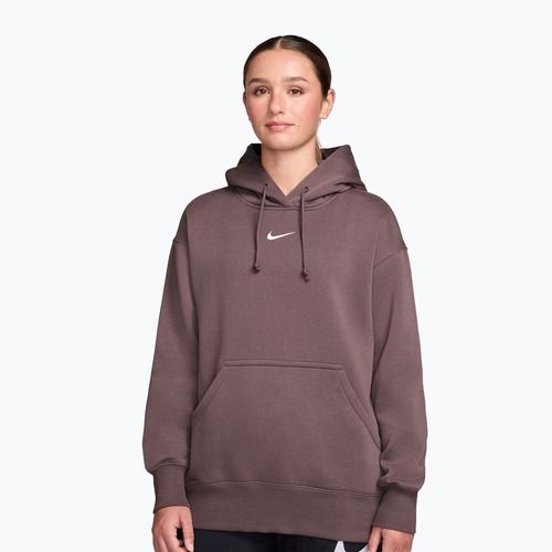 Bluză pentru femei Nike Sportswear Phoenix Fleece Oversized tattoo/sail